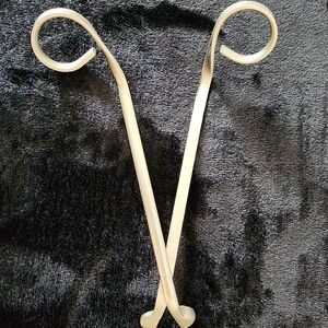 Silver Colored Metal Candle Wick Trimmer